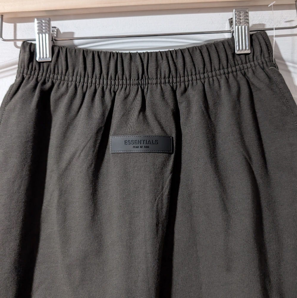 Fear Of God ESSENTIALS | logo-patch Jersey Long Skirt - Picture 7 of 11